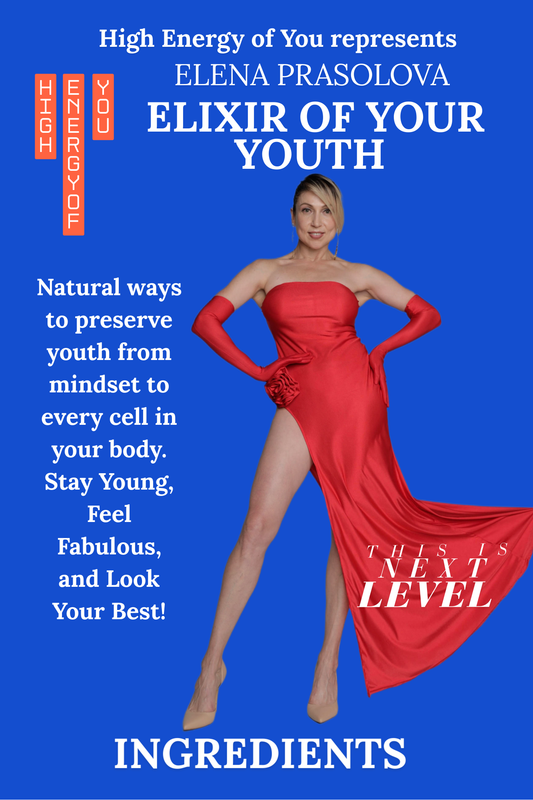 "Elixir of Your Youth. Ingredients."